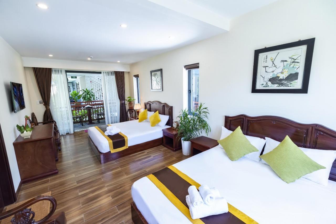 Shala Boutique Hoian Hotel An Ban ภายนอก รูปภาพ